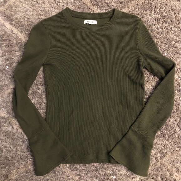 Madewell Sweaters - Madewell Green Sweater